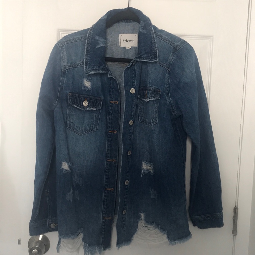 Oversized small Jean jacket worn once
